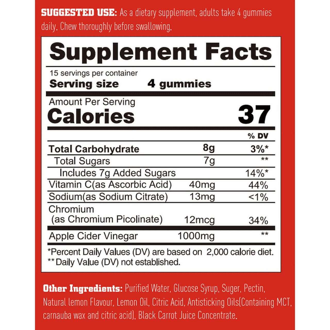 Misspep Apple Cider Vinegar Gummies