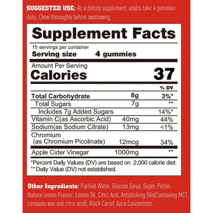 Misspep Apple Cider Vinegar Gummies