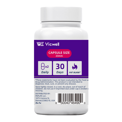 Vicwell Keto BHB Hydroxybutyrate Supplement Capsules for Keto Diet