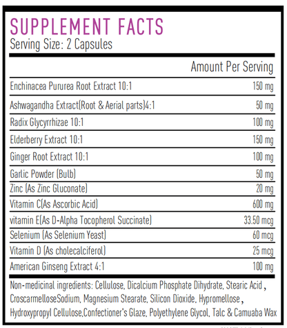 Misspep Anti-V Formula with Selenium/Elderberry/Zinc for Immune Support